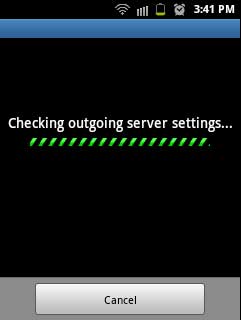 memeriksa outgoing server