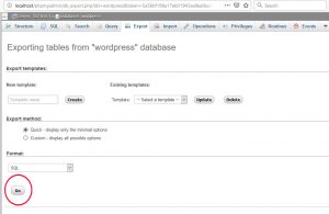 export database phpmyadmin proses | Rumahweb Journal