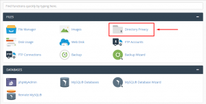 Password Protected Directory