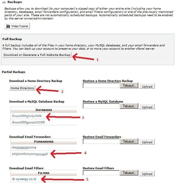 backups Page | Rumahweb Journal