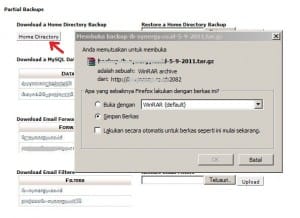 Home backups | Rumahweb Journal