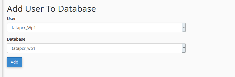 Add User to Database | Rumahweb Journal