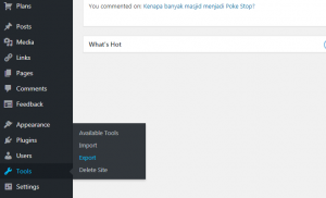 Export WordPress ke Hosting – export | Rumahweb Journal