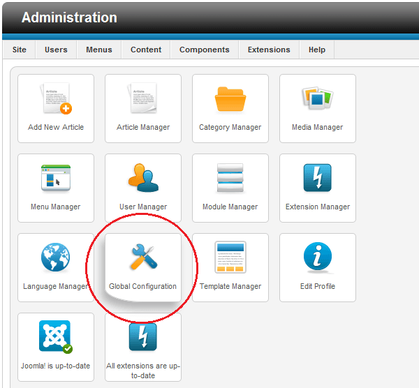 Admin menu | Rumahweb Journal
