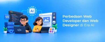 Banner - Perbedaan Web Developer dan Web Designer