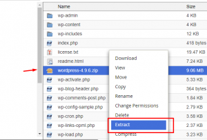 Extract WordPress File | Rumahweb Journal