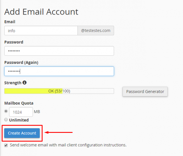 How to Create New Account Email using cPanel – Rumahweb's 