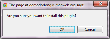 Popup install | Rumahweb Journal