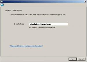 Panduan Cara Setting e-mail account menggunakan Windows Mail