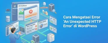 Banner - Cara Mengatasi Error An Unexpected HTTP Error di WordPress