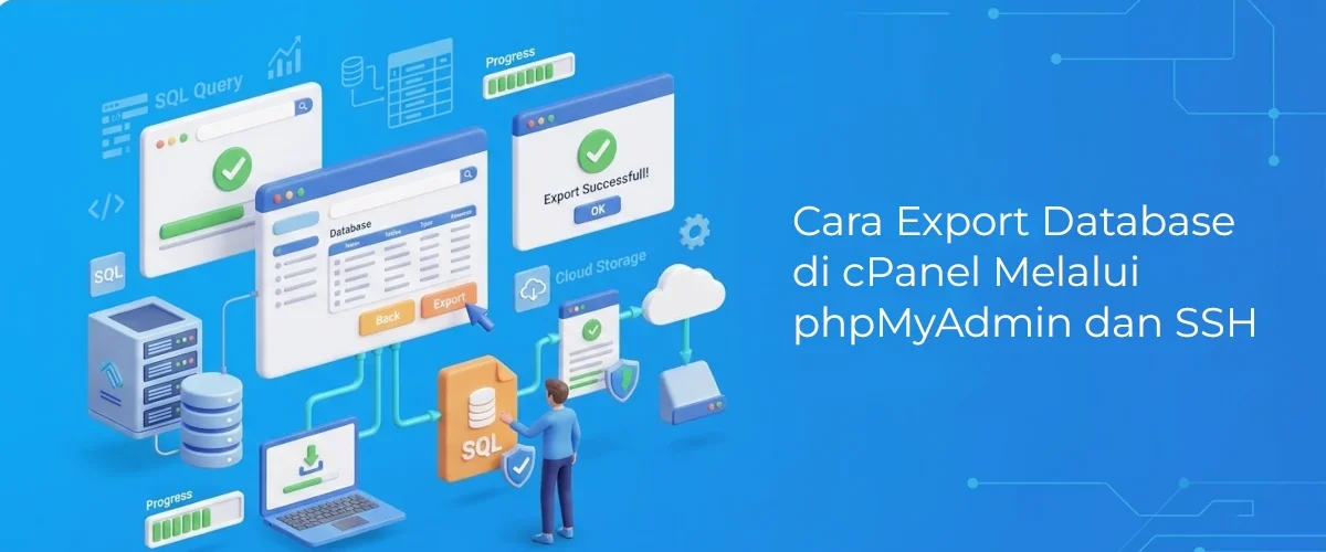 Banner - Cara Export Database di cPanel