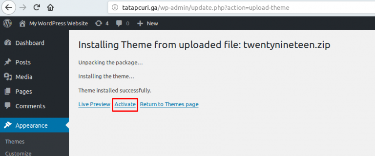 mengaktifkan theme wordpress responsive | Rumahweb Journal