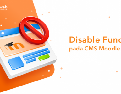 banner - Penyesuaian Disable Function CMS Moodle