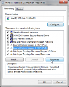 Tutorial Cara Menggunakan DNS Google menggunakan Windows 7