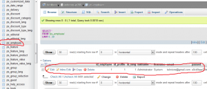 Tutorial Cara mereset password Administrator PrestaShop via phpMyadmin