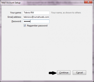 Cara Setting e-mail account di Thunderbird 12.0.x