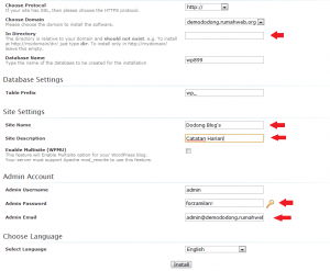 Setting Instalasi | Rumahweb Journal
