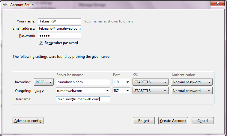Setting manual config | Rumahweb Journal