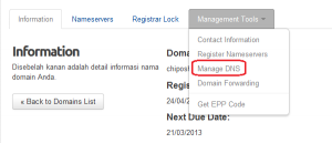 Cara Mengubah MX Record dari Clientzone
