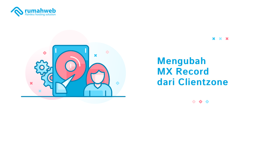 mengubah mx record dari clientzone