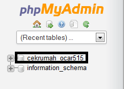db | Rumahweb Journal