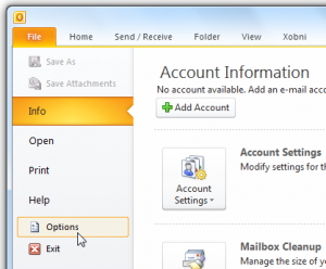 Setting Schedule Auto Send & Receive pada Outlook