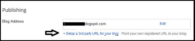 Custom Domain Subdomain Blogger
