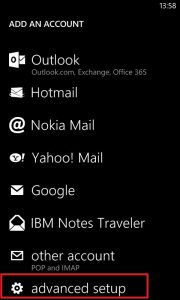 Tutorial Cara Setting Email Melalui Windows Phone