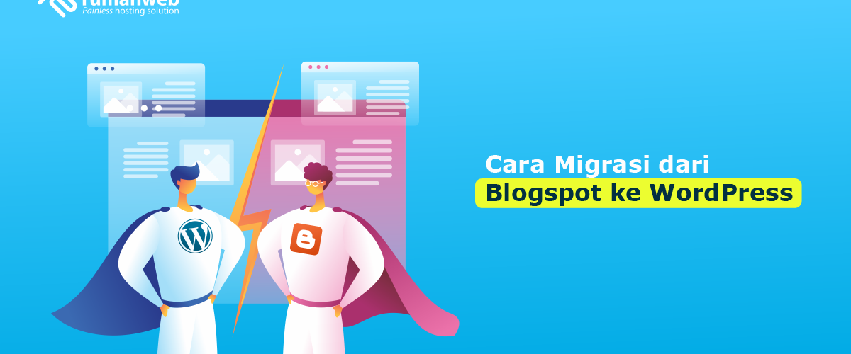 banner - Cara Migrasi dari Blogspot ke WordPress