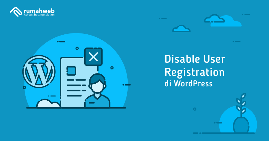 Disable User Registration di WordPress