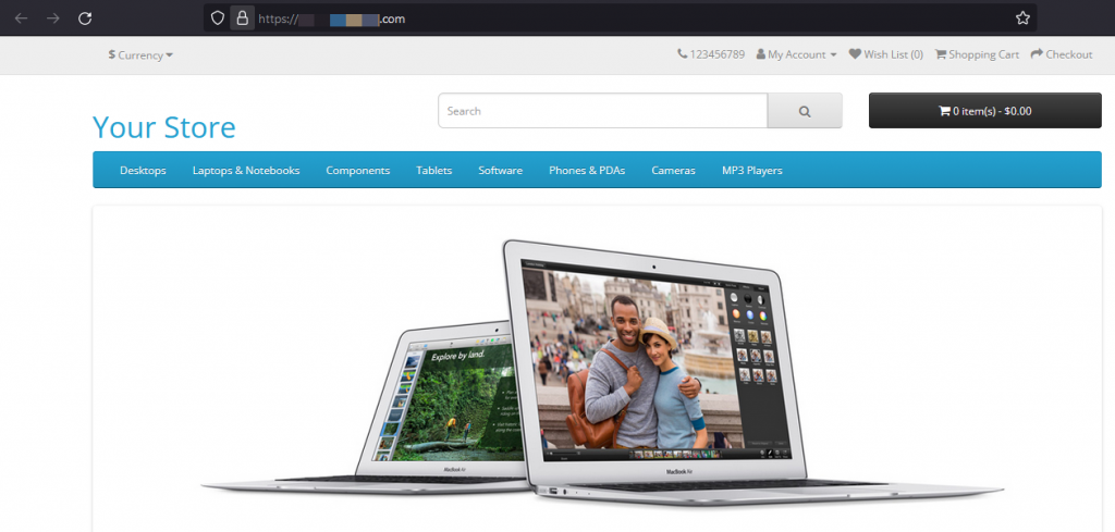 Halaman Front Opencart | Rumahweb Journal