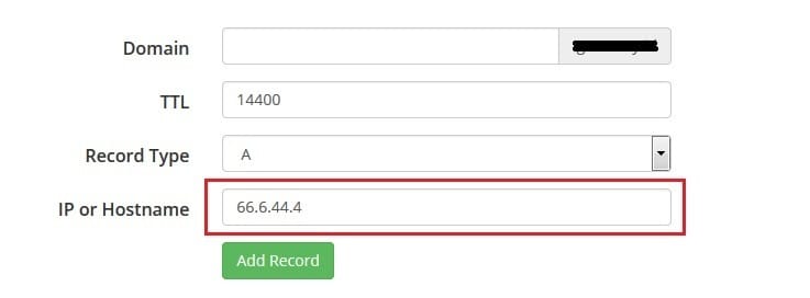 setting a record domain | Rumahweb Journal