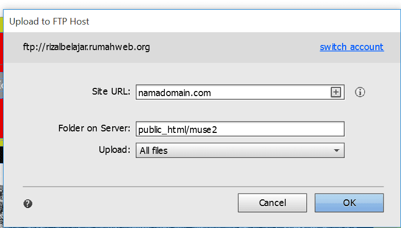 Panduan Publish dari Adobe Muse  Rumahweb's News, Article 
