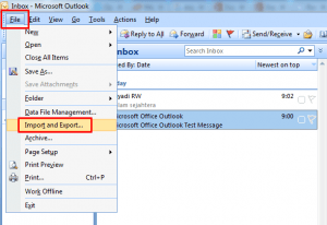 import outlook | Rumahweb Journal