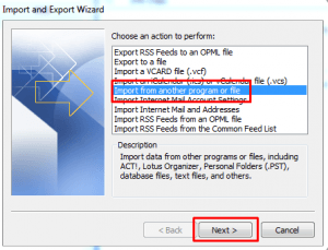 import outlook | Rumahweb Journal