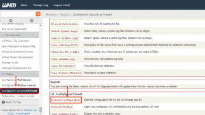 firewall configuration | Rumahweb Journal