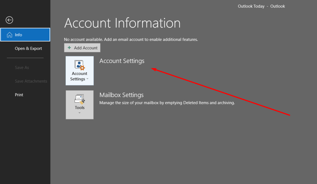 account-settings - cara mengganti email imap ke pop3 outlook