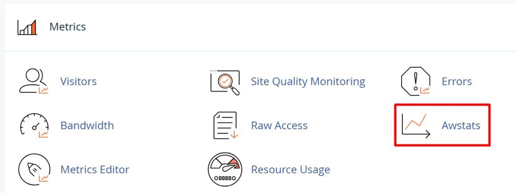 Cek Pengunjung Website Dari cPanel - Menu Awstats