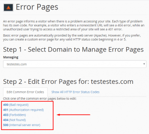 Html Tech Error Membuat Error Page di HTML cPanel | Rumahweb Journal