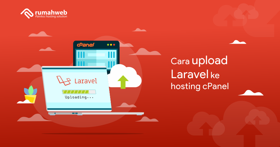 cara upload laravel ke hosting cpanel rumahweb
