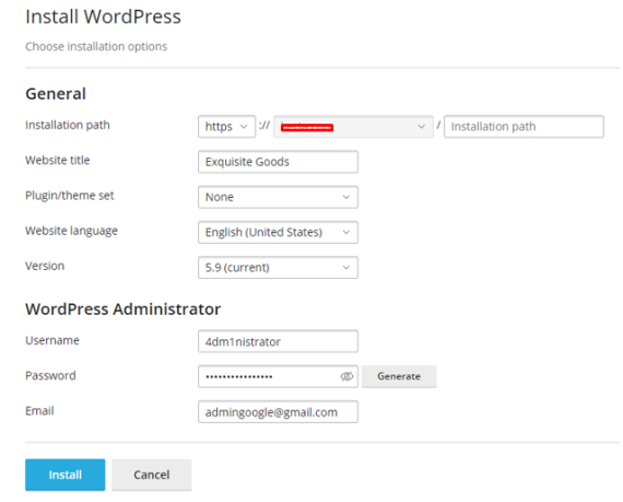 cara install wordpress di plesk panel | Rumahweb Journal
