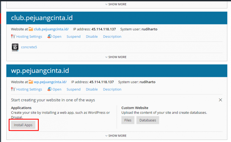 cara menginstal wordpress plesk panel | Rumahweb Journal