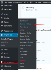 Performance – general setting w3 total cache | Rumahweb Journal