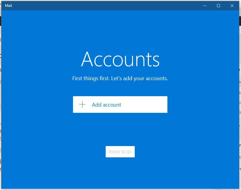 Cara Setting Email di Windows Mail | add account