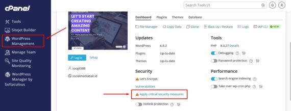 wordpress-management | Rumahweb Journal