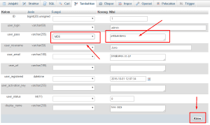 cara ganti password wordpress di wordpress hosting step 5