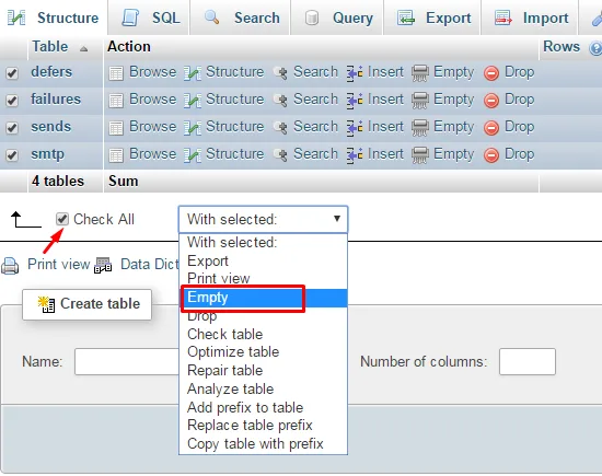 Eximstats adalah step 4