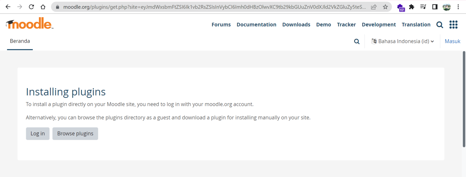 Plugin installer1 | Rumahweb Journal
