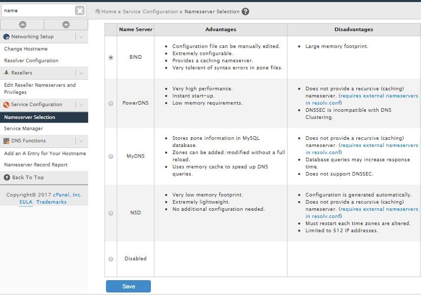 Panduan membuat dns private nameserver di VPS cPanel 