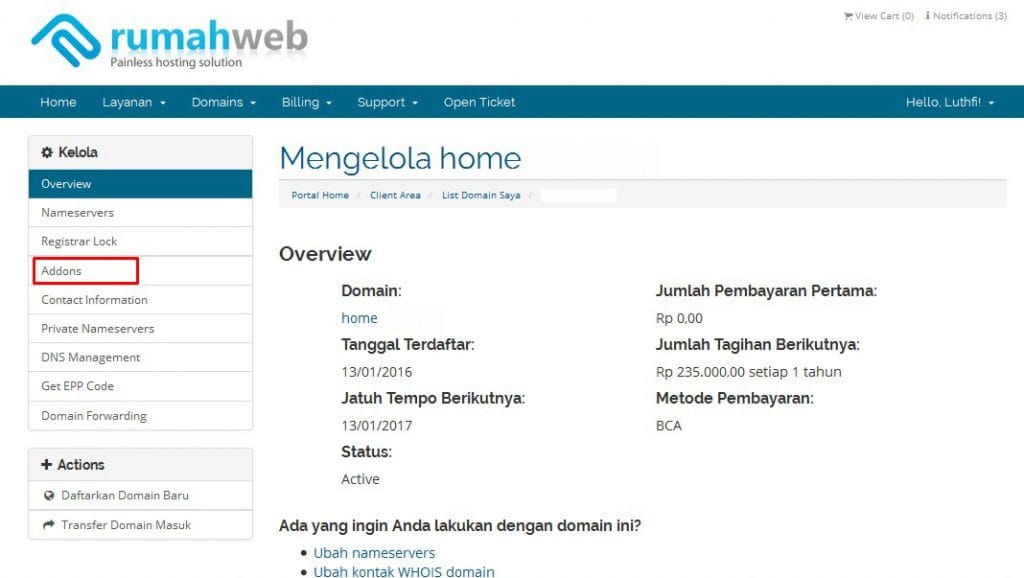 protection domain step 2 | Rumahweb Journal